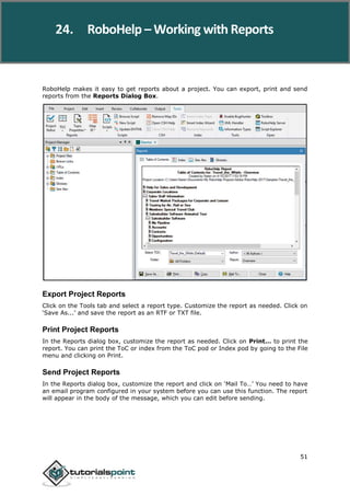 Adobe robohelp tutorial | PDF