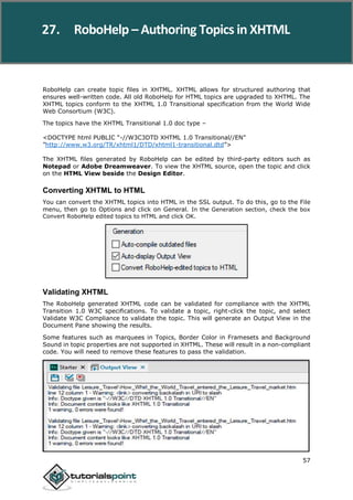 Adobe robohelp tutorial | PDF
