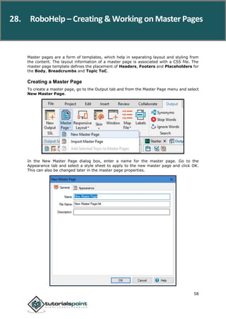 Adobe robohelp tutorial | PDF