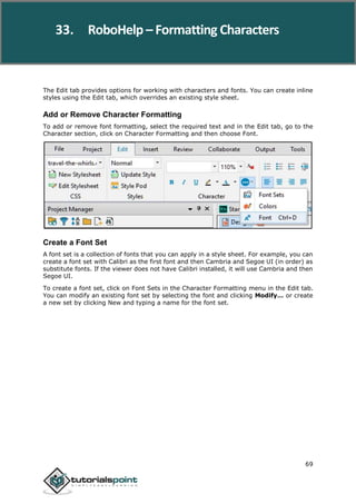 Adobe robohelp tutorial | PDF