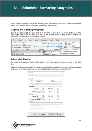 Adobe robohelp tutorial | PDF