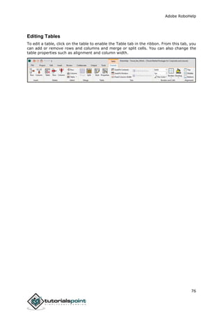 Adobe robohelp tutorial | PDF