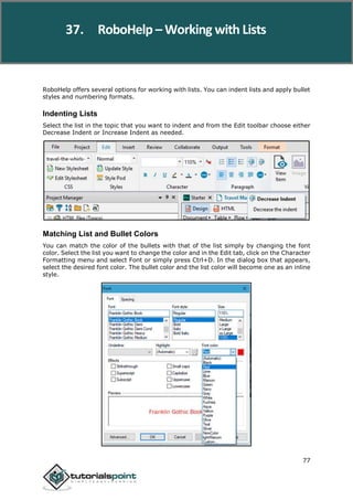 Adobe robohelp tutorial | PDF