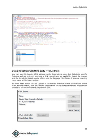 Adobe robohelp tutorial | PDF