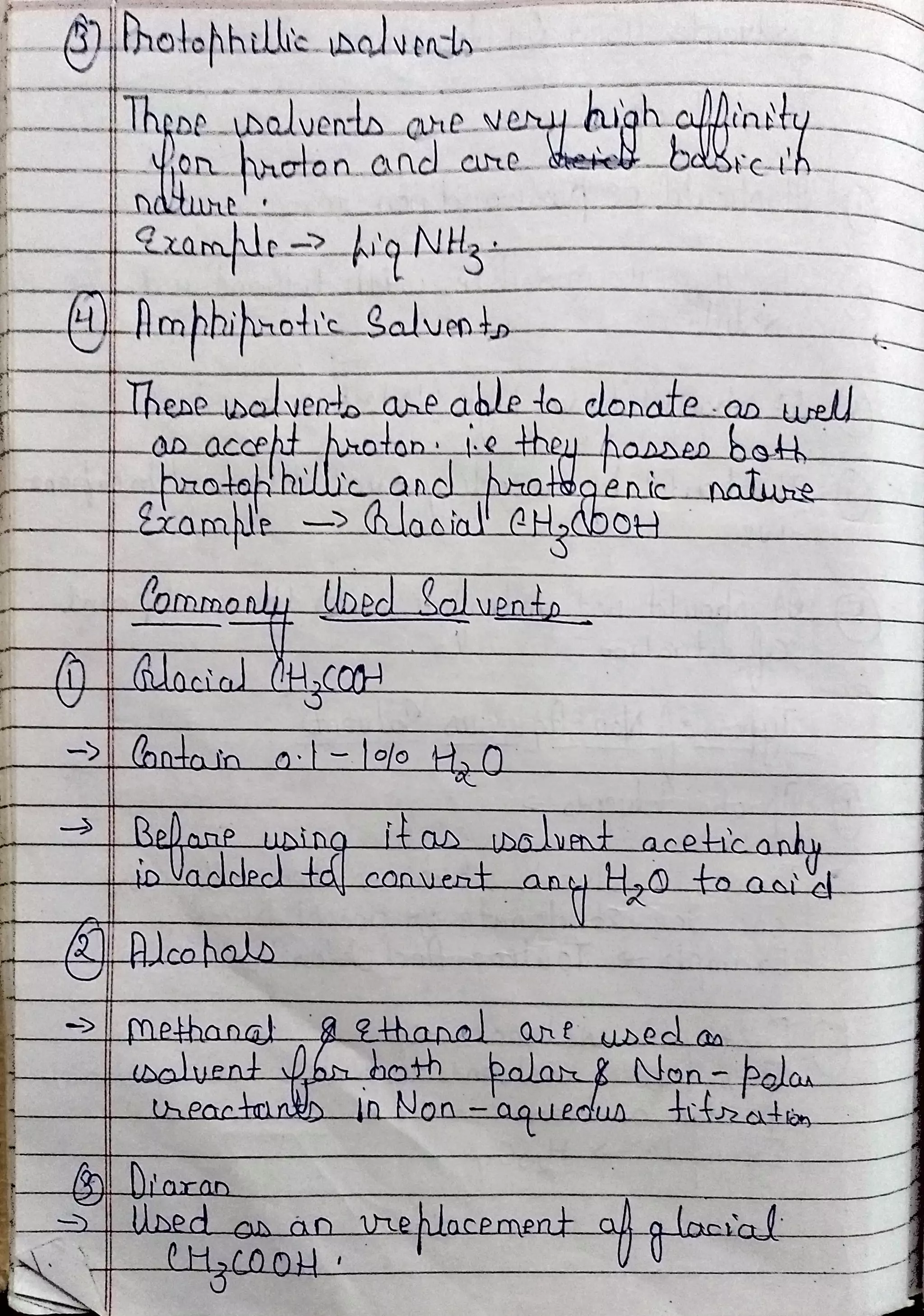 Non aqueous titration unit 2 pharmaceutical analysis PDF
