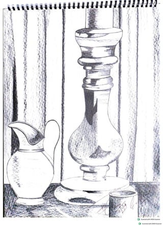 Fine arts Practical File class 12 CBSE 2023-24