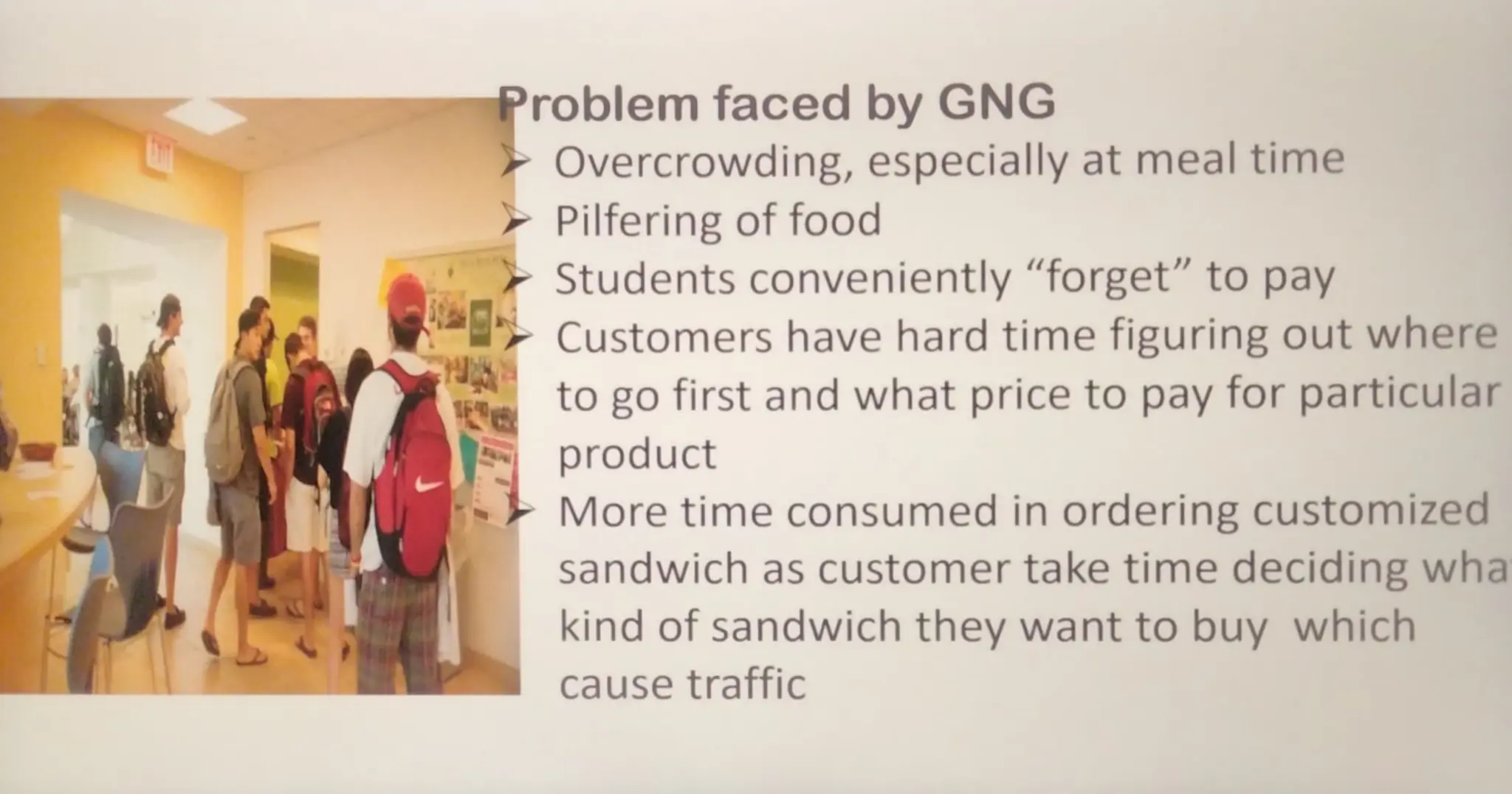 Presentation on grab and go a small cafe for students | PDF