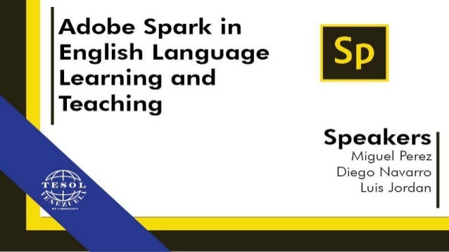 adobe sparks in english language learning and teaching how to make a 5 minute presentation