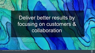 © 2015 Adobe Systems Incorporated. All Rights Reserved. Adobe Confidential. 32
Deliver better results by
focusing on customers &
collaboration
 