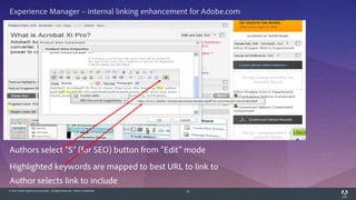 © 2014 Adobe Systems Incorporated. All Rights Reserved. Adobe Confidential. 25
Experience Manager – internal linking enhan...