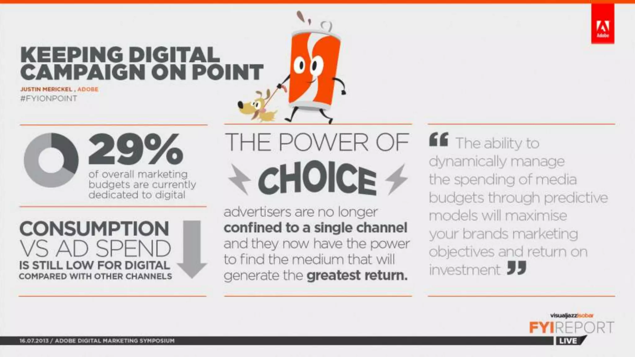 FYI Report Live: Adobe Digital Symposium 2013