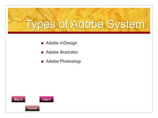 Adobe Operating System Adobe systems 1 | PPTX