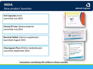 Adcock Ingram Audited Group Results 2013 - Presentation