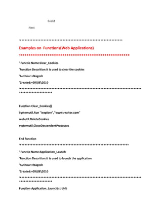 Adodb Scripts And Some Sample Scripts[1] | DOC