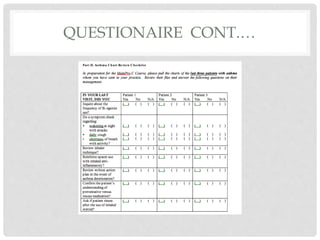 QUESTIONAIRE CONT.…
 