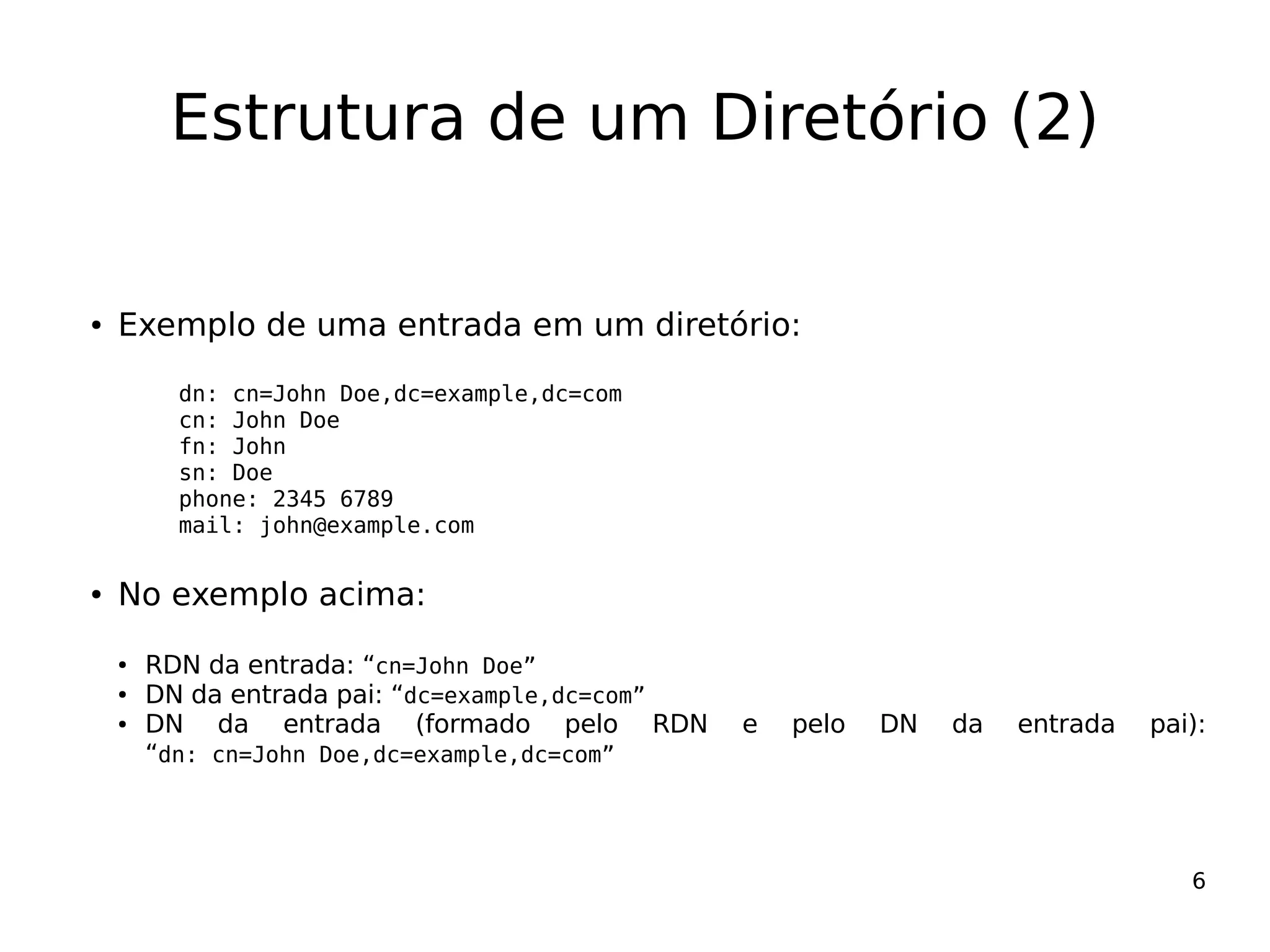 Uma visão geral do OpenLDAP e Active Directory