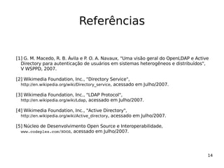 Uma visão geral do OpenLDAP e Active Directory