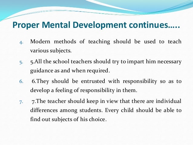 adolescence intellectual development