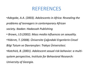 Adolescence problems | PPTX