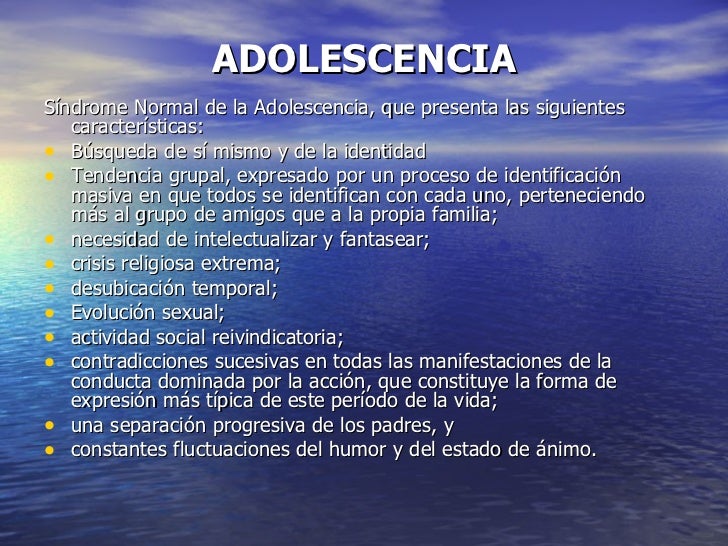 ADOLESCENCIA