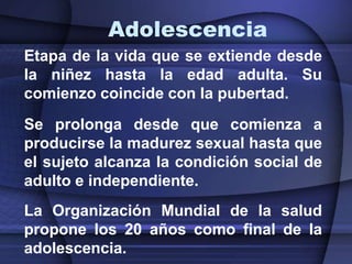 Adolescencia | PPT