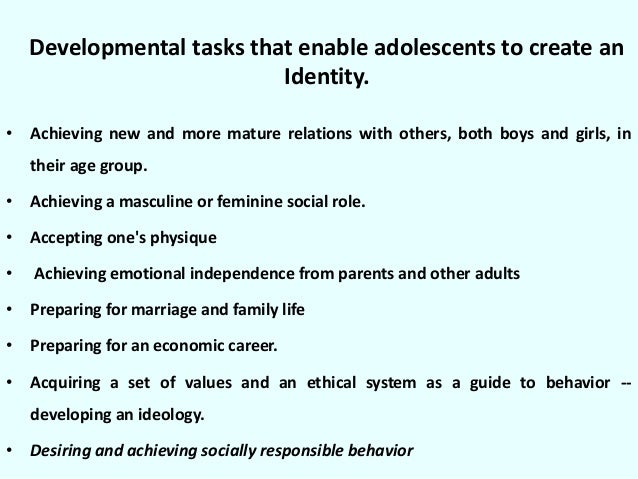 developmental tasks definition