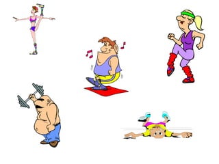 I give up! Got to get PUMPED up! A girl can never be too thin ! Gonna dance till I don’t jiggle like jello! I’ve got the LOOK ! 