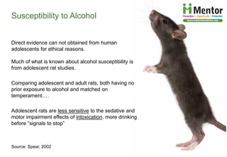 The Developing Brain, Adolescence and Vulnerability to Drug Abuse | PDF