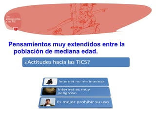Pensamientos muy extendidos entre la
población de mediana edad.
 