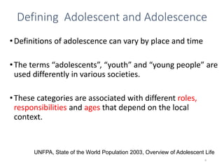 Adolescent health PH.pdf ppt wryyuujjijj | PDF