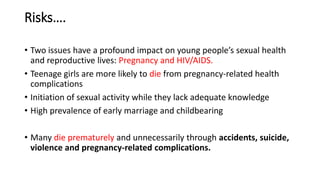 Comprehensive Guide to Adolescent Sexual and Reproductive Health | PDF