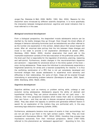 Adolescent Times Of Storm And Stress Revised | PDF