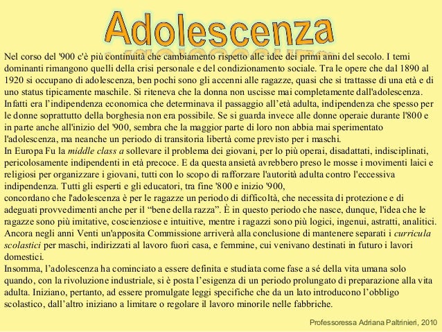 Adolescenza 10