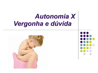 Autonomia X Vergonha e dúvida   
