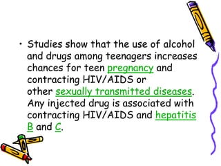 • Substance abusers often commit
  thefts to support their drug habits.
  Drugs and alcohol have been linked
  to domestic...