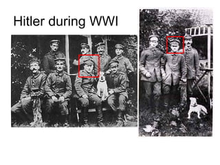 Hitler during WWI 