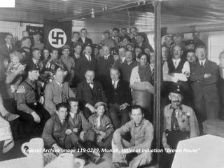 Federal Archive Image 119-0289, Munich, Hitler at initiation "Brown House"
 