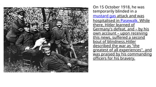 Adolf Hitler, The Villain with a permanent mark on the world | PPT