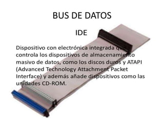 BUS DE DATOS
 