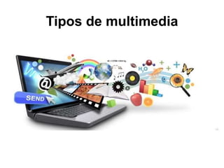 Tipos de multimedia
 