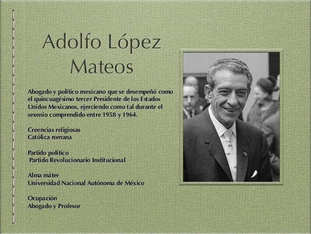 Adolfo López Mateos