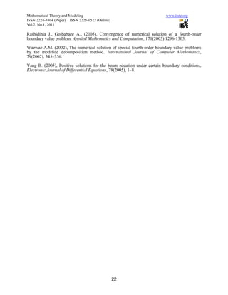 Adomian decomposition method for solving higher order boundary value ...