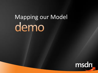 Mapping our Model 
