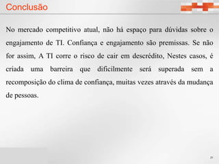 Tendência;Estratégia de Implementação16Tecnologia ProcessosPessoas