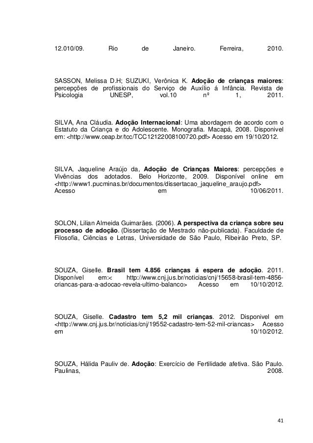 Adocao internacional monografia