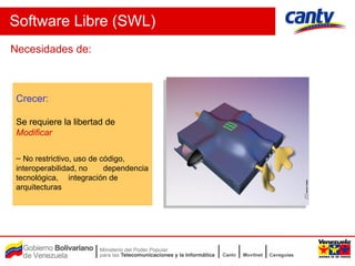 Swl Software Adopcion De Software Libre Swl Cantv | PPT