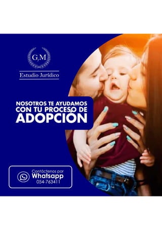 Nosotros te podemos ayudar con el proceso de adopción