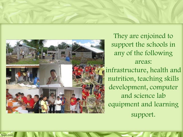 Adopt a-school program | PPT