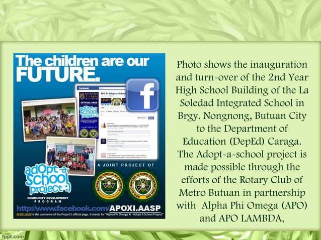 Adopt a-school program | PPT