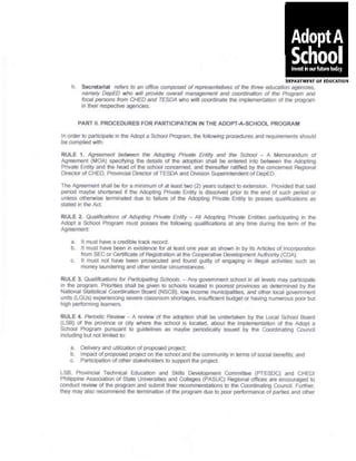 Adopt-a-School Program Kit | DOCX